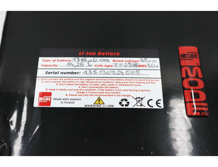 Baterie Li-ion 48V 14,5Ah pentru motocicletă electrică Dirt Bike Serval 1200W 48V de la Nitro Motors [4]