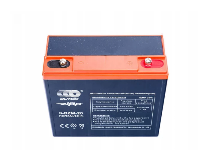 Baterie Gel 12V 20Ah 6-DZM-20 pentru vehicule electrice - Quad, Pocket Bike, Scooter, Dirt Bike [2]