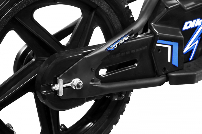 Bicicleta electrica fara pedale, Nitro Bike DIKY 180W 24V Lithium , Roti 16 inch, Albastru [7]