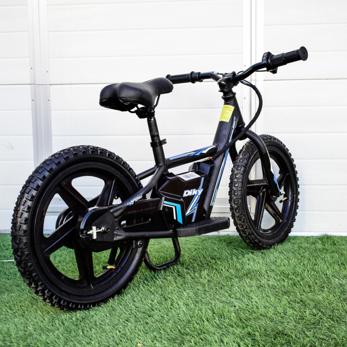 Bicicleta electrica fara pedale, Nitro Bike DIKY 180W 24V Lithium , Roti 16 inch, Albastru [3]