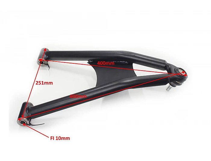 Brat pivotant fata inferior dreapta pentru quad electric, atv 125 cc, 150 cc, 180 cc [4]