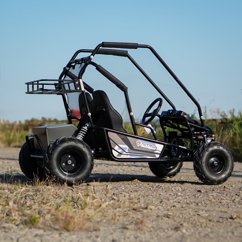 Buggy electric pentru 2 copii Nitro Gokart 2000W [13]