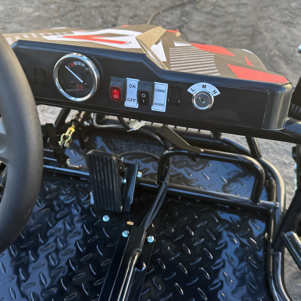 Buggy electric pentru 2 copii Nitro Gokart 2000W [11]