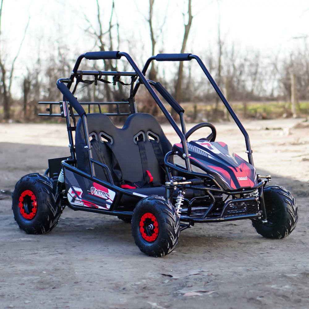 Buggy electric pentru 2 copii Nitro Gokart 2000W [10]