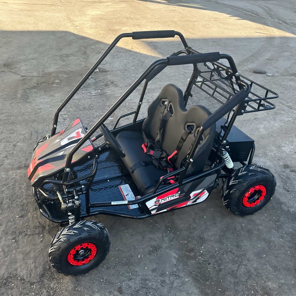 Buggy electric pentru 2 copii Nitro Gokart 2000W [14]