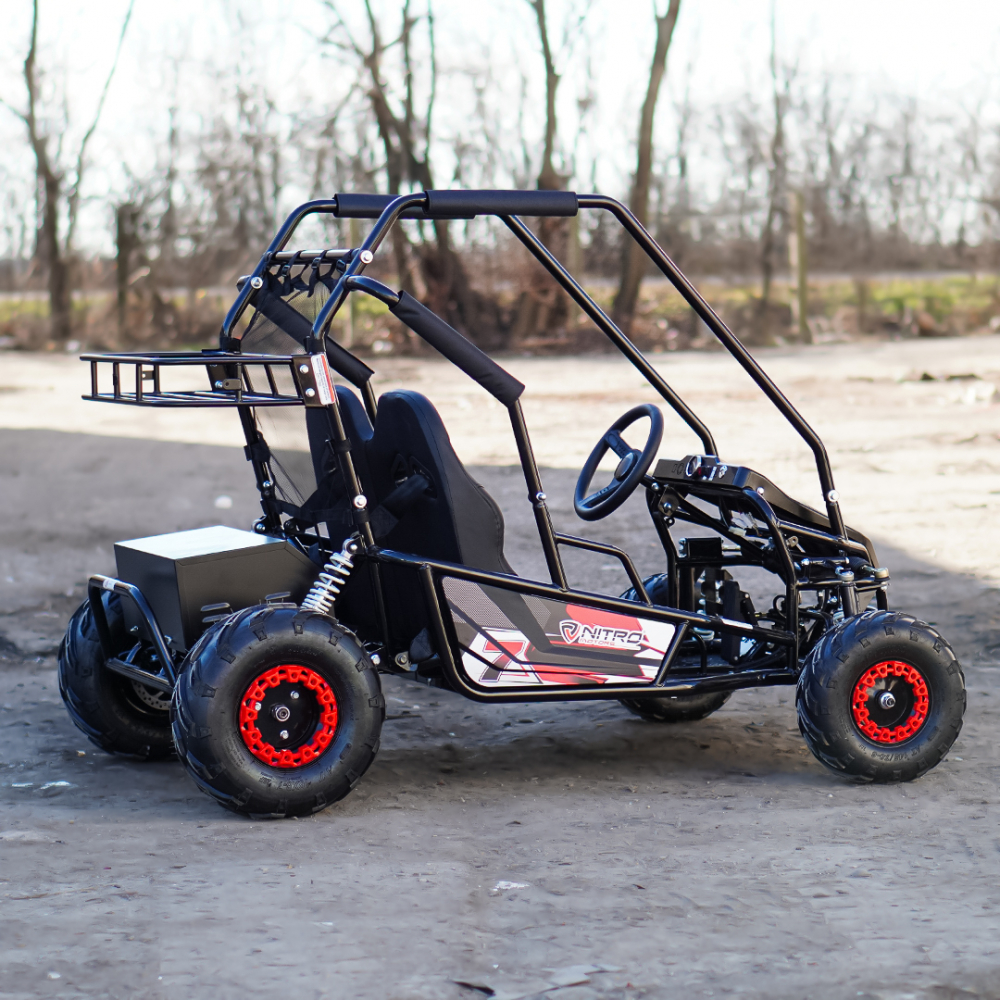 Buggy electric pentru 2 copii Nitro Gokart 2000W [9]