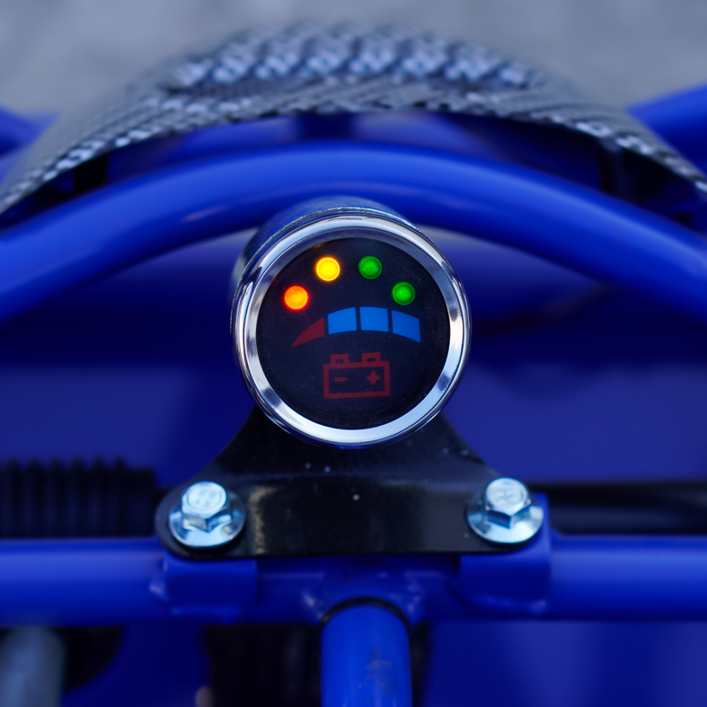 Buggy electric pentru 2 copii NITRO Gokart Hunt 650W 36V 20Ah, culoare albastra [16]