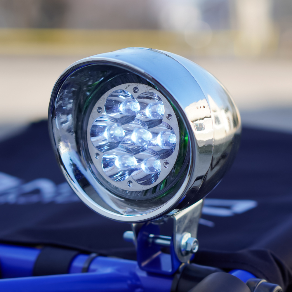 Buggy electric pentru 2 copii NITRO Gokart Hunt 650W 36V 20Ah, culoare albastra [14]