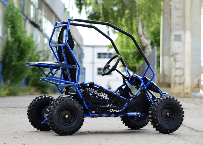 Buggy electric pentru copii NITRO Crosser 1000W 36V #Albastru [5]