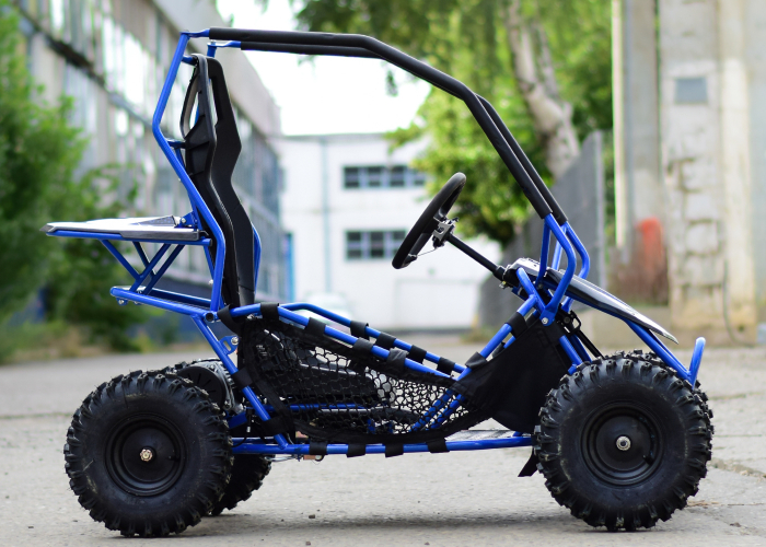 Buggy electric pentru copii NITRO Crosser 1000W 36V #Albastru [6]