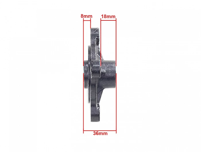 Butuc roata spate pentru 110cc, 125cc, Quad electric [2]