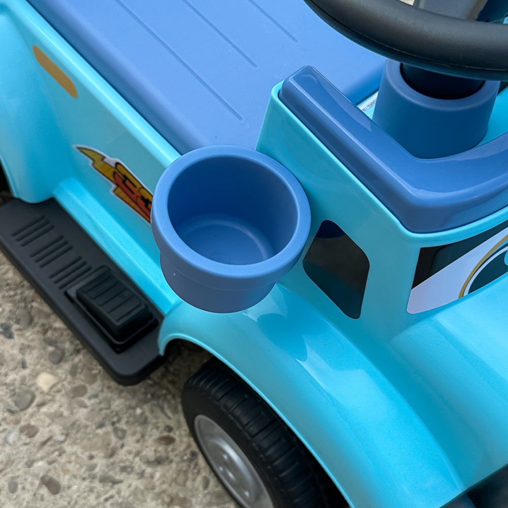 Camion electric multifunctional 2 in1 Lightning 33 pentru copii 18-36 luni,  30W 6V, culoare Light blue [14]