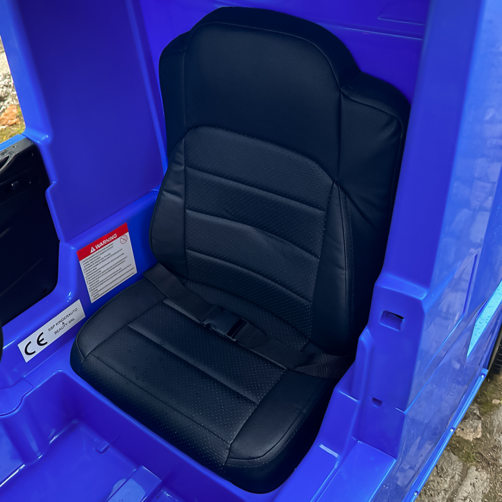 Camion electric pentru copii SCANIA R-SERIES 4x4 180W 12V 14Ah PREMIUM, culoare albastra [12]