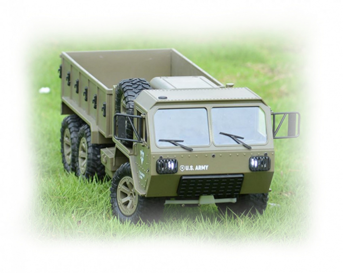 Camion militar de jucarie cu telecomanda P801, US ARMY, scara 1:16 [11]