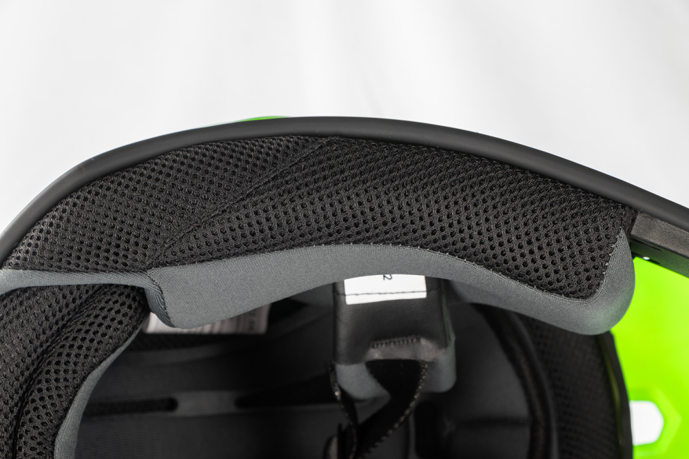 Casca de protectie pentru copii BRO Kimo Cross V2 SPORT cu ventilatie si vizor reglabil, neagra [8]