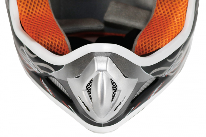 Casca protectie copii Xtreme Kimo Cross, orange [3]