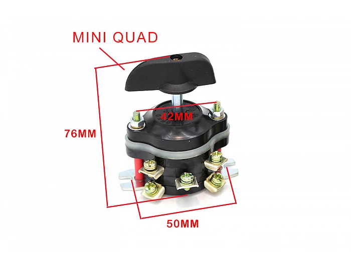 Comutator mini, selector sens inainte-neutru-inapoi pentru mini Quad electric [2]
