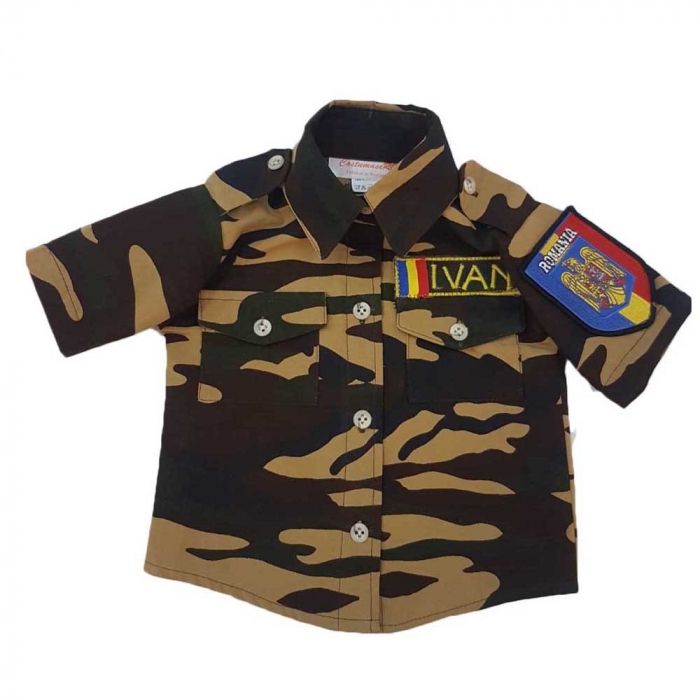 Costum de armata pentru copii, camuflaj marime 116-122 [3]