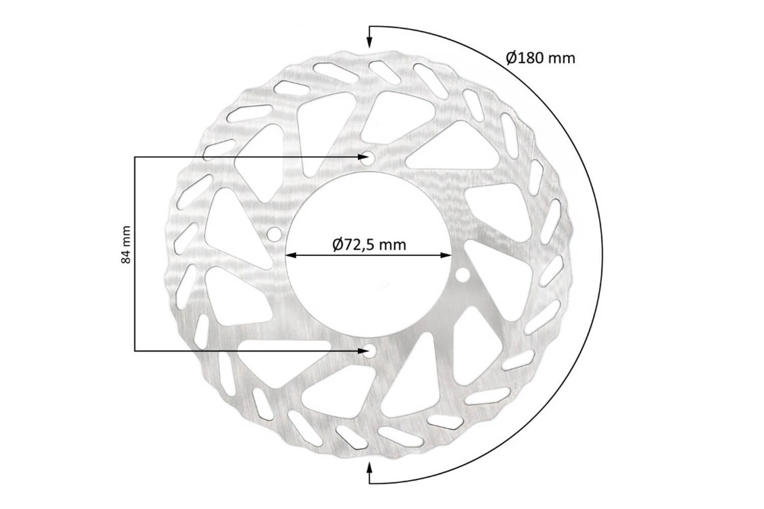 Disc de frana pentru Dirt Bike electrica Tiger de la Nitro Motors [2]