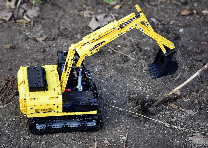 Excavator cu telecomanda CADA, set constructie din 544 piese [3]
