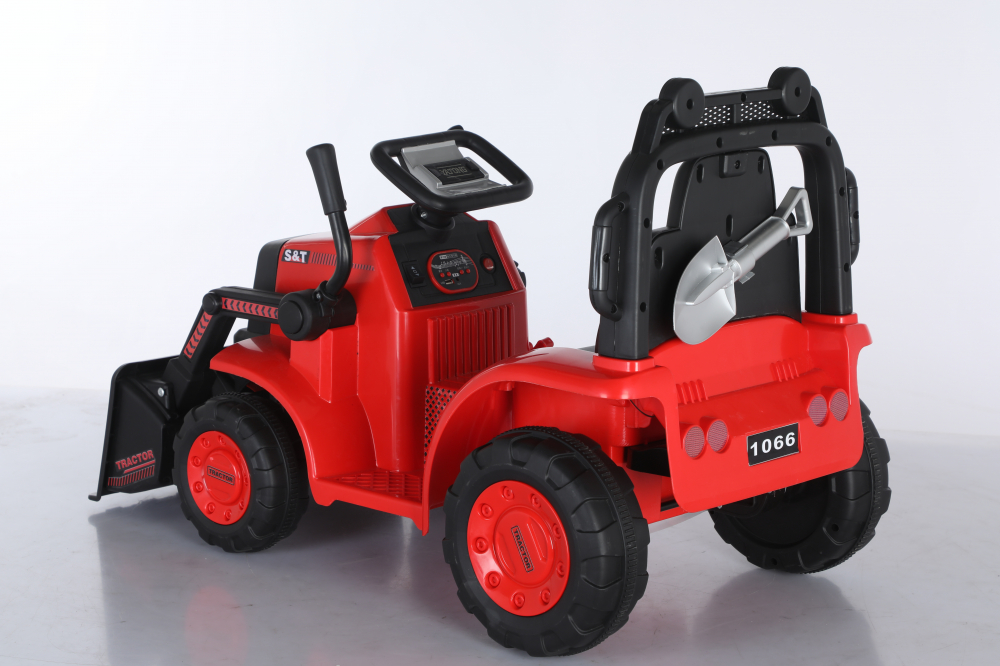 Excavator electric copii  BJTY1066 , 60W, 6V, rosu [3]