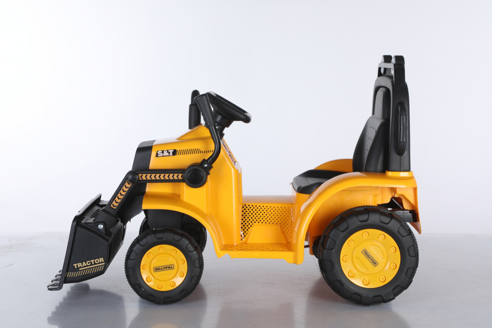 Excavator electric copii  BJTY1066 , 60W, 6V, galbena [5]