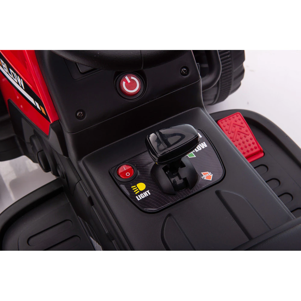 Excavator electric copii  BJ611C, 60W, 12V, rosu [22]