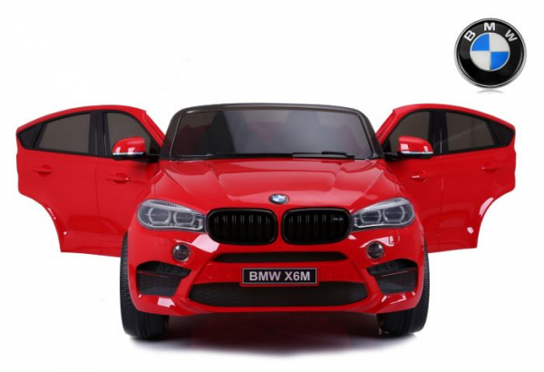 BMW X6M rosu, masinuta electrica pentru copii [6]