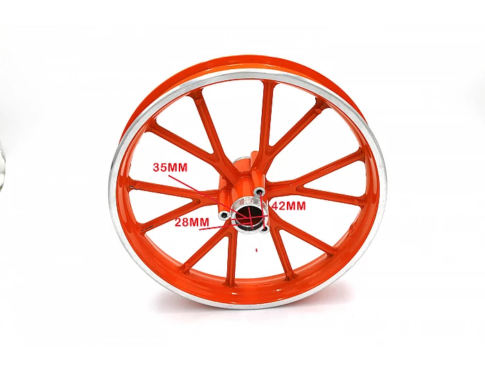 Janta 10 inch fata pentru 49cc si Mini Dirt Bike electrica [3]