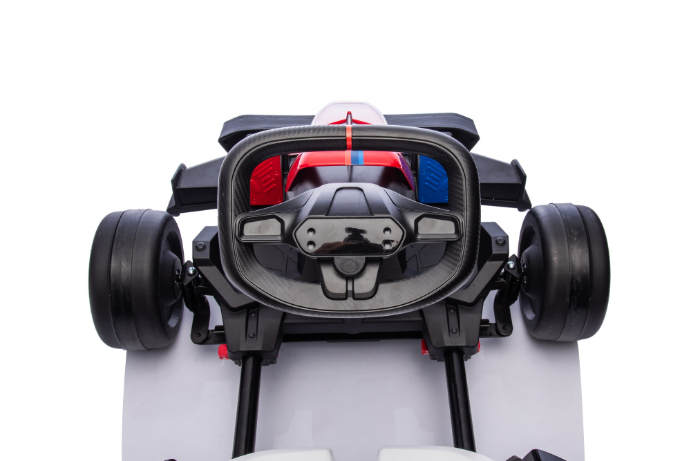 Kart electric pentru copii  BMW Motosport  putere 500W, sasiu ajustabil, rosu [20]