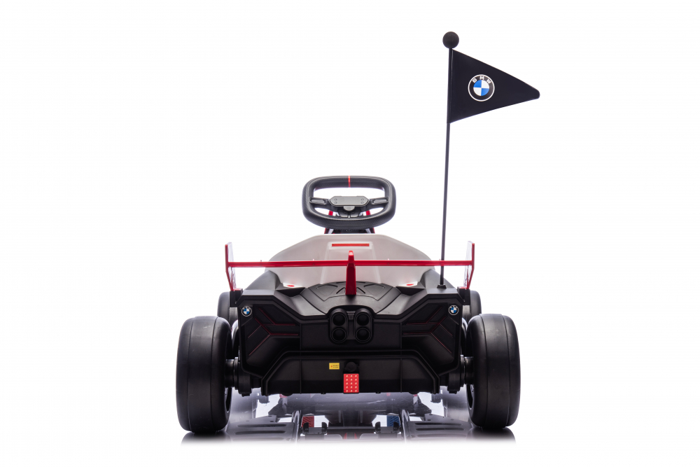Kart electric pentru copii  BMW Motosport  putere 500W, sasiu ajustabil, rosu [19]
