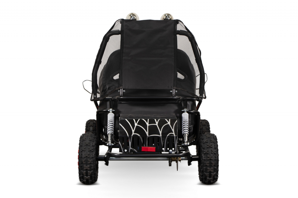 Buggy electric pentru 2 copii NITRO Gokart Hunt 650W 36V 20Ah, culoare albastra [11]