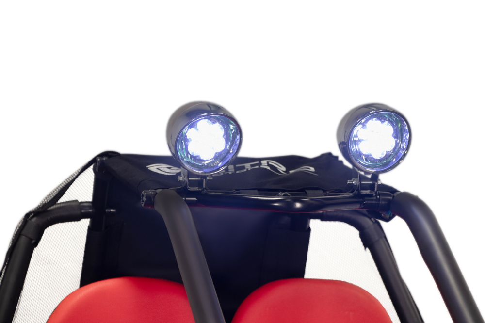 Buggy electric pentru 2 copii NITRO Gokart Hunt 650W 36V 20Ah, culoare albastra [9]