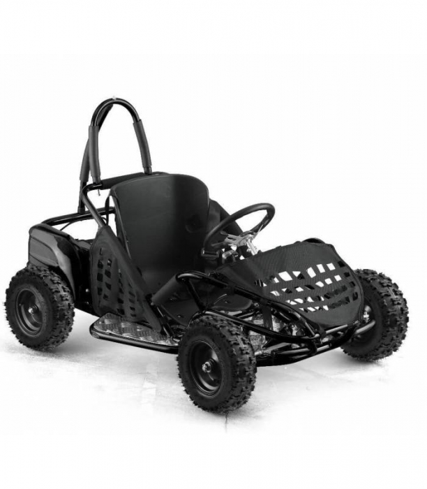 Kart electric pentru copii NITRO GoKid 1000W 48V culoare neagra 1000W
