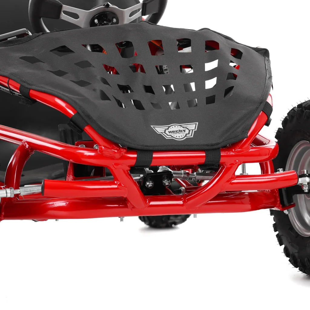 Kart electric pentru copii Kinder ecoGokart 1000W, baterie 48V, culoare rosie [5]