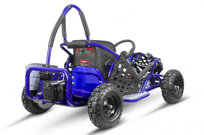 Kart electric pentru copii NITRO GoKid 1000W 48V #Albastru [6]