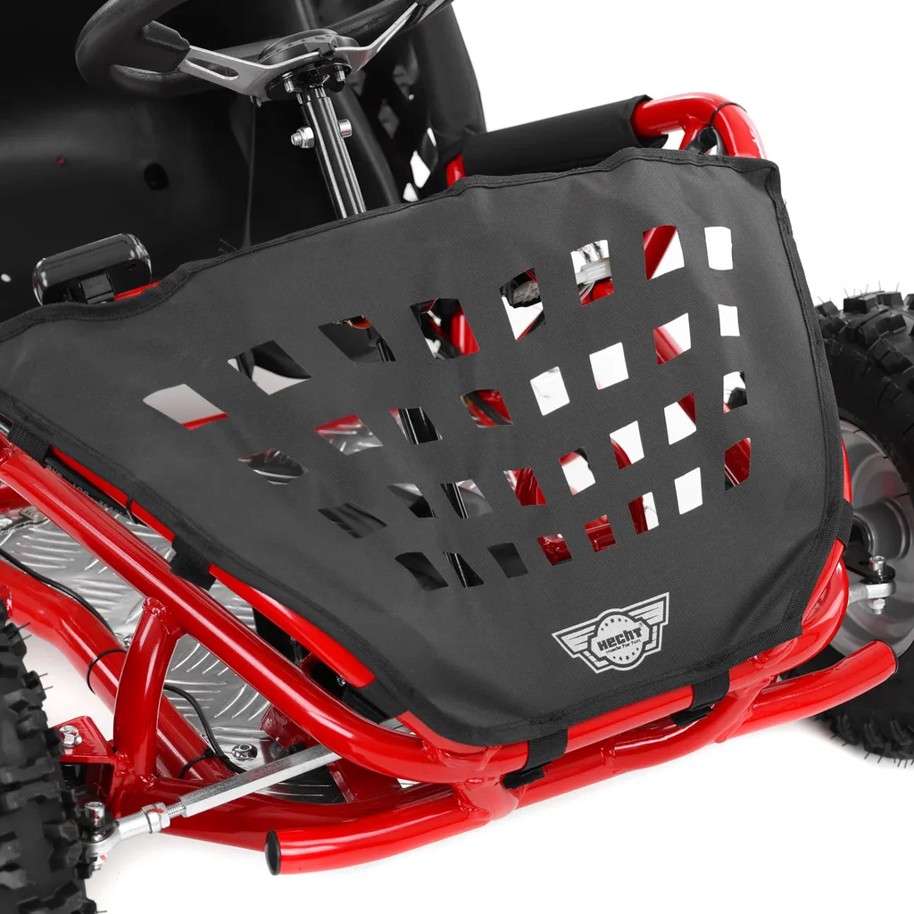 Kart electric pentru copii Kinder ecoGokart 1000W, baterie 48V, culoare rosie [6]