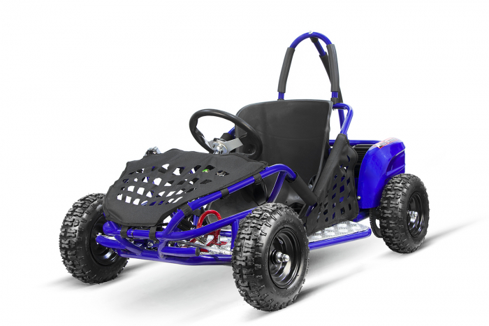 Kart electric pentru copii NITRO GoKid 1000W 48V #Albastru [1]