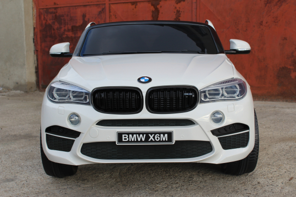 Masinuta electrica BMW X6M 12V XXL STANDARD #Alb [9]