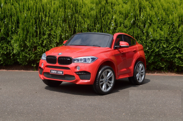 Masinuta electrica BMW X6M 12V XXL STANDARD #Rosu [8]