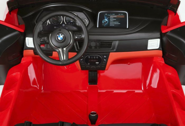 Masinuta electrica BMW X6M 12V XXL STANDARD #Rosu [3]