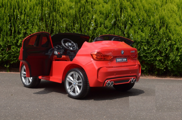 Masinuta electrica BMW X6M 12V XXL STANDARD #Rosu [6]
