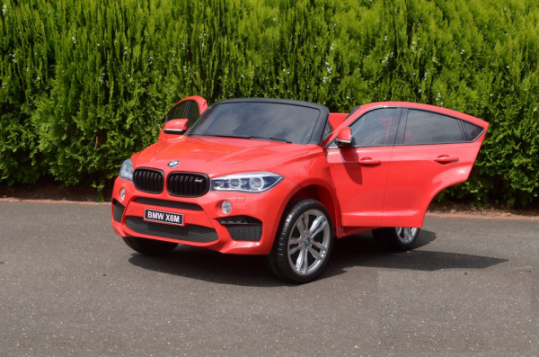 Masinuta electrica BMW X6M 12V XXL STANDARD #Rosu [9]
