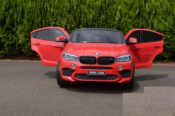 Masinuta electrica BMW X6M 12V XXL STANDARD #Rosu [7]