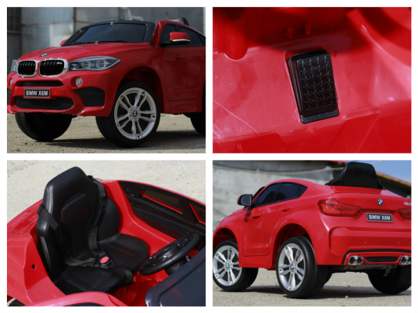 Masinuta electrica BMW X6M 2x35W STANDARD #Rosu [10]