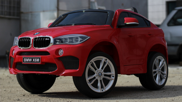 Masinuta electrica BMW X6 premium pentru copii, rosie [3]