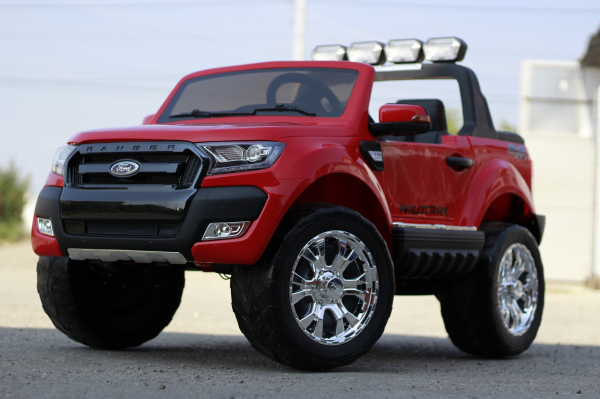 Masinuta electrica pentru copii Ford Ranger 4x4 rosu [3]