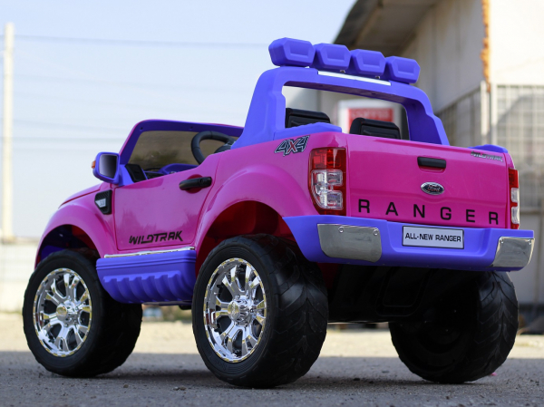 Masinuta electrica Ford Ranger 4x4 180W DELUXE #Roz [6]