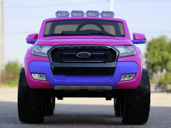 Masinuta electrica Ford Ranger 4x4 180W DELUXE #Roz [2]