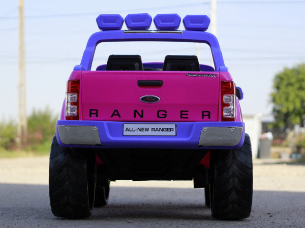 Masinuta electrica Ford Ranger 4x4 180W DELUXE #Roz [5]
